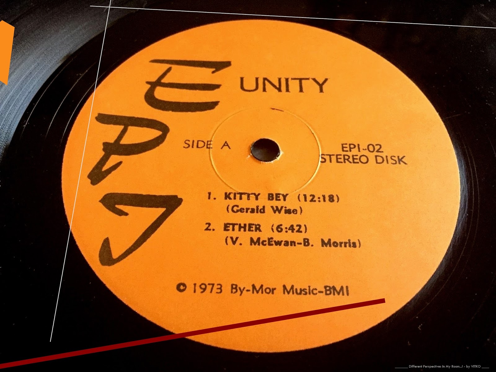 BYRON MORRIS & UNITY: Bロウ Thru Your Mind US EPI OG Private